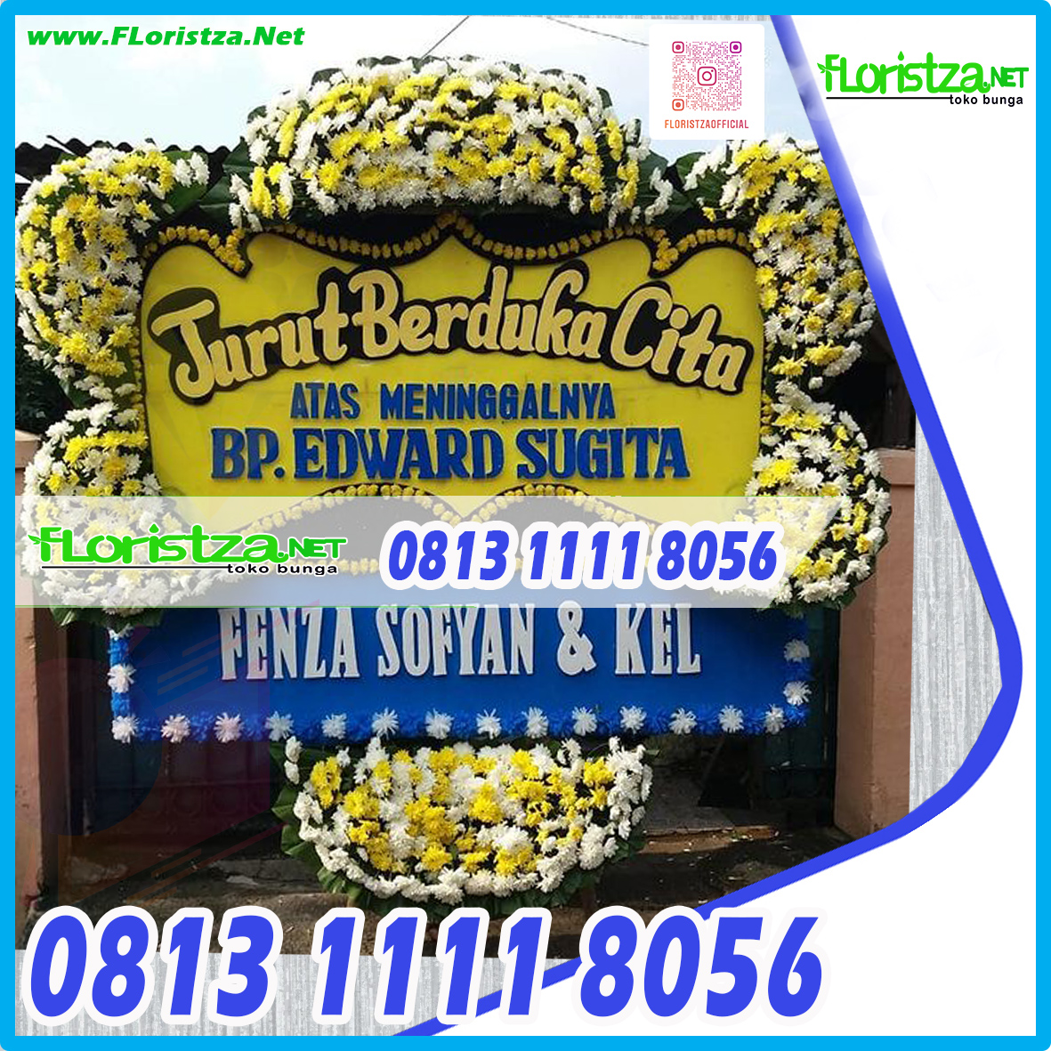 Toko Karangan Bunga Duka Cita di Penjaringan Jakarta Utara (Alamat Florist) Merry Florist